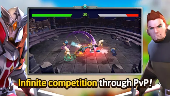 INFINITE HERO android App screenshot 5